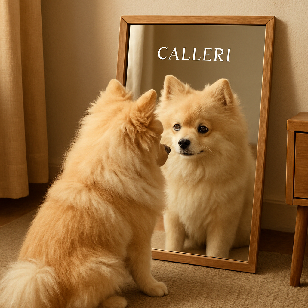 Como o cachorro lida com espelhos e reflexos: momentos engraçados