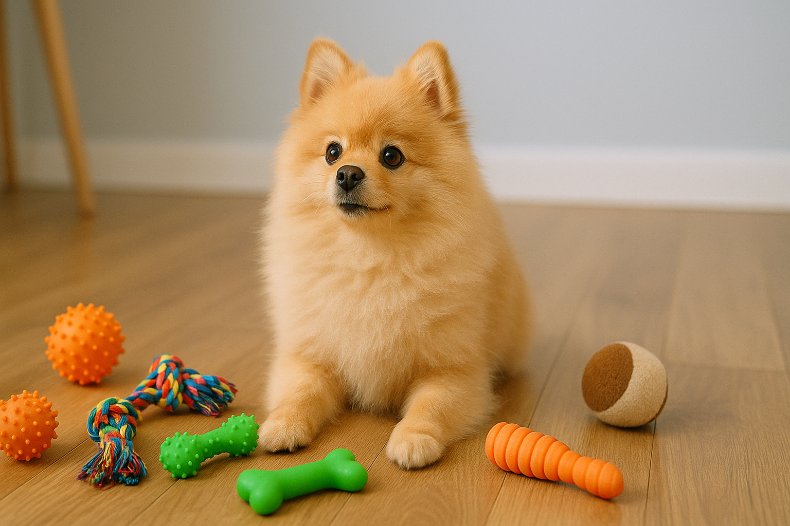 Como escolho brinquedos seguros e duráveis para o cachorro