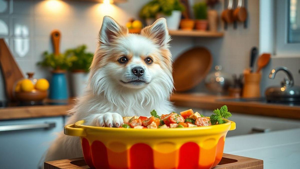 Como deixei meu Spitz mais animado comendo: a mistura que ele ama!