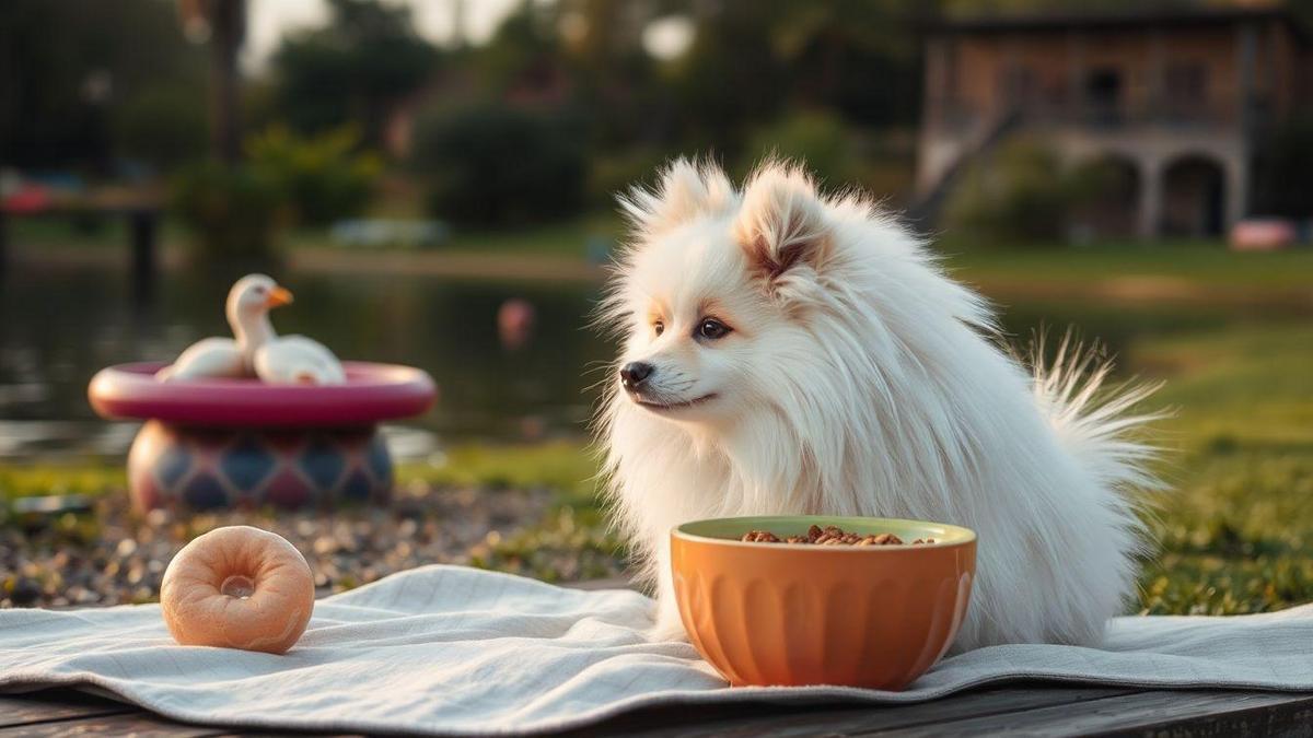 rotina-alimentar-do-meu-spitz-racao-franguinho-e-carinho