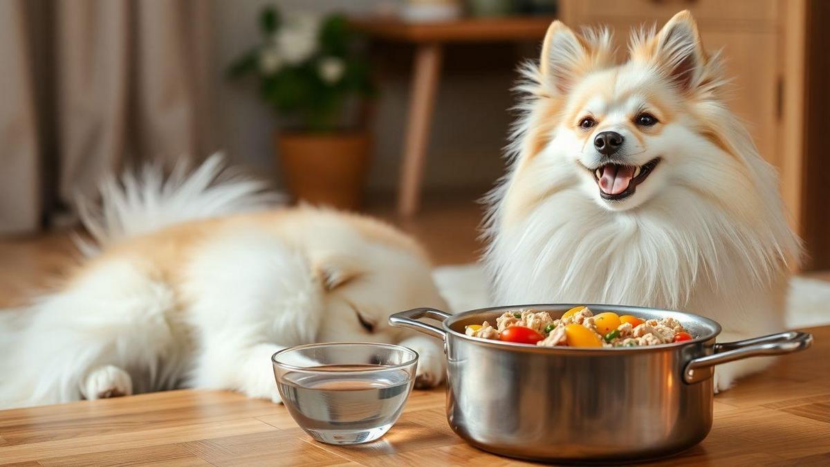 O que coloco no potinho do meu Spitz Alemão? Dicas reais de alimentação com amor