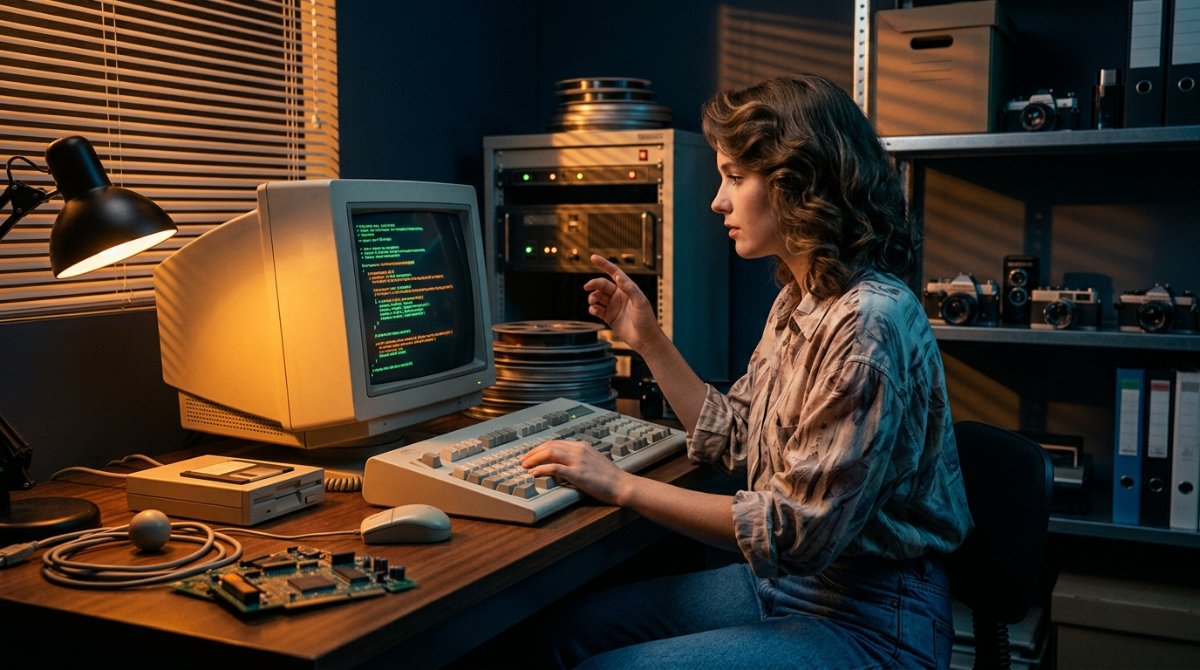 Transforme suas imagens para os anos 80